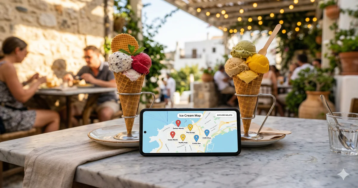 GelatoMaps: el mapa de las heladerías artesanales de España